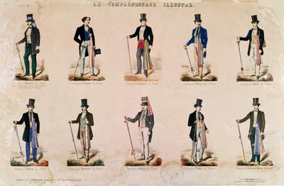 Costumes of Various Professions, from 